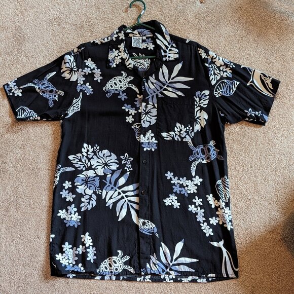 RARE Vintage CABALI Hawaiian Mens Short Sleeve 100% Rayon - Picture 4 of 4